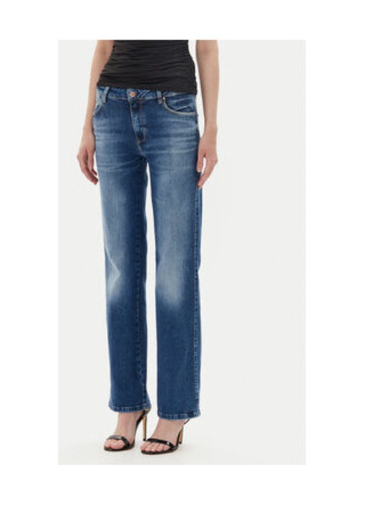 Blugi uni regular fit cu buzunare, W32-L34 US