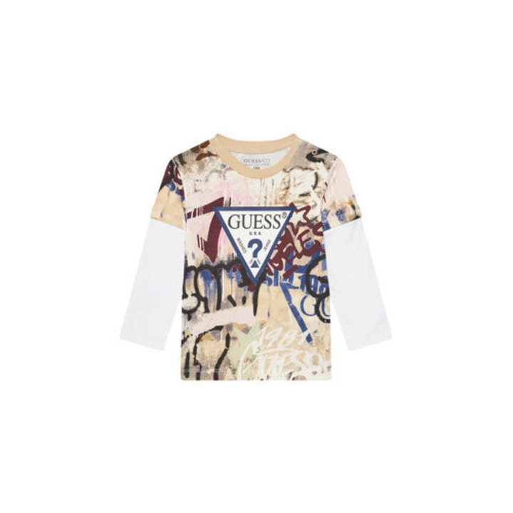 Bluza cu model si logo