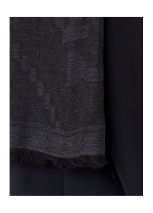 Sal dama Guess, negru, OS, 52% modal, 24% acril, 24% bumbac