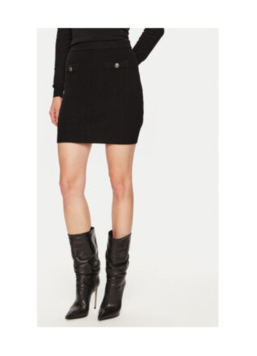 Fusta mini cu talie inalta