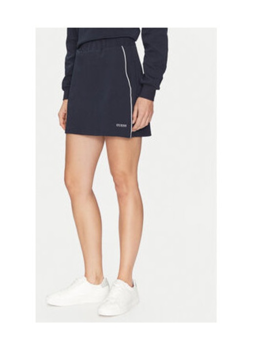 Fusta mini cu talie elastica