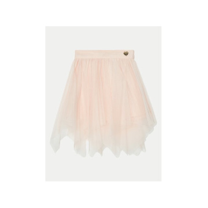 Fusta din tul mini cu pliuri