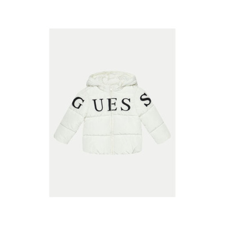 Geaca de iarna cu print logo, 106-112 CM