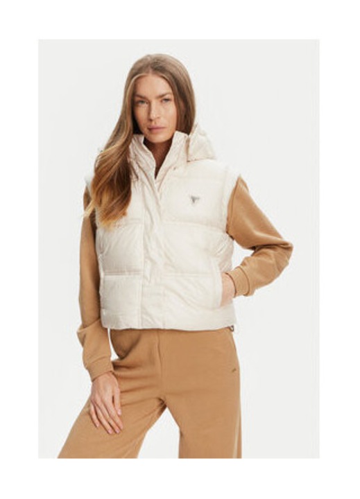 Vesta matlasata cu detaliu logo metalic, L INTL