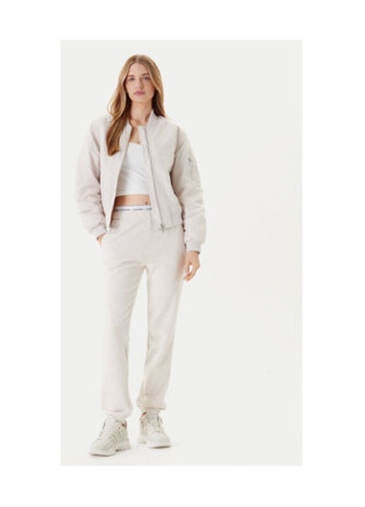 Jacheta bomber cu fermoar si guler baseball