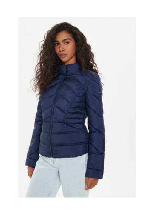 Geaca de iarna uni cu guler inalt, XS INTL