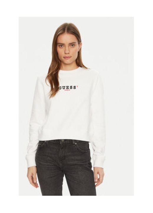 Bluzon cu print si maneci cazute