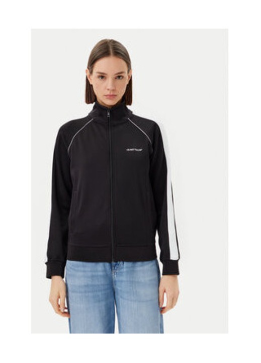 Bluza de trening cu guler si fermoar