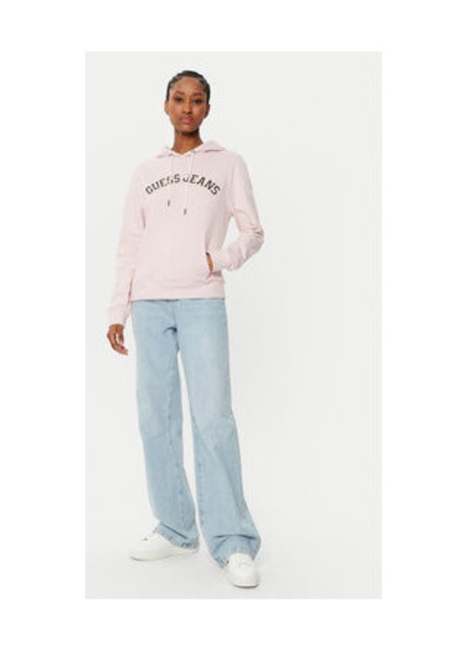 Hanorc din bumbac cu logo