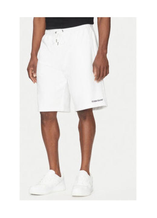 Pantaloni scurti din bumbac cu snur de ajustare, M INTL