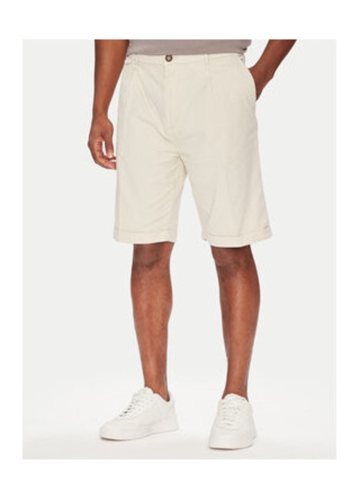 Pantaloni scurti din amestec de bumbac si lyocell