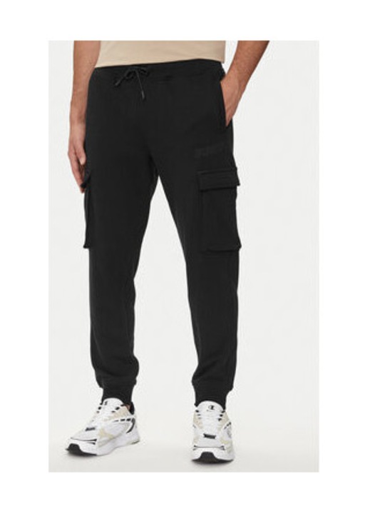 Pantaloni de trening din amestec de bumbac organic, XS INTL