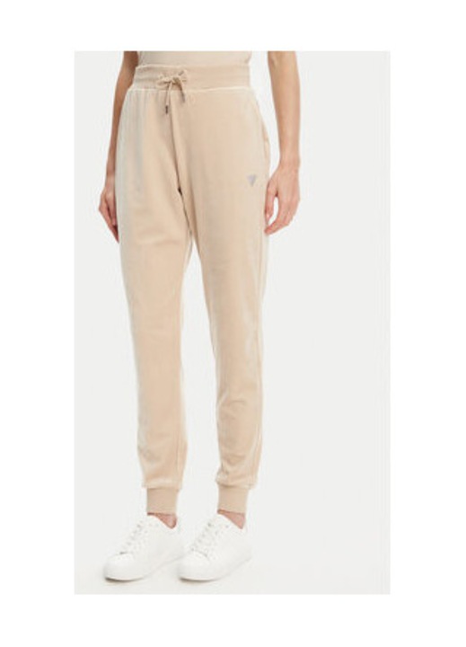 Pantaloni uni cu mansete