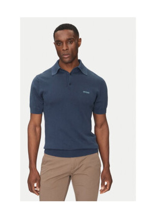 Pulover cu guler polo, XS INTL