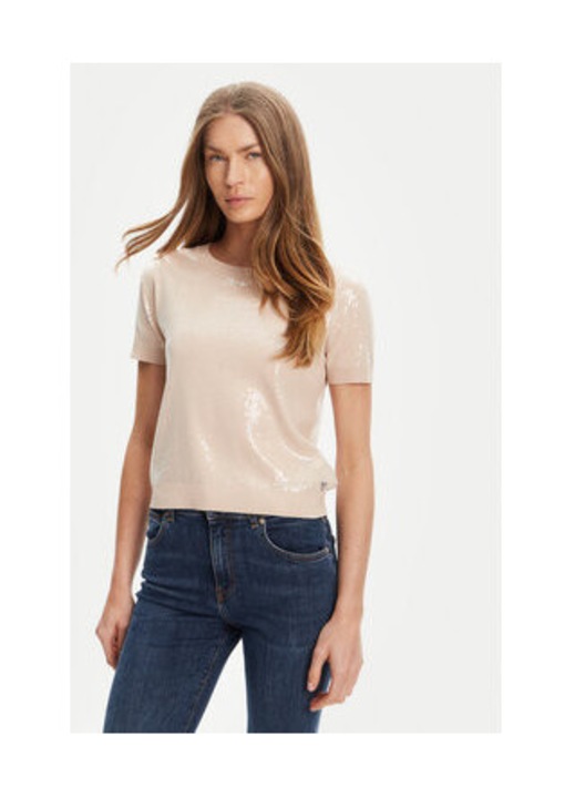 Pulover de dama, cu imprimeu uni