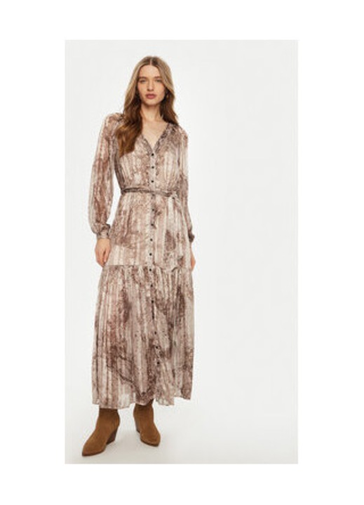 Rochie camasa cu imprimeu abstract