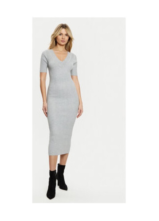 Rochie bodycon din tricot cu striatii