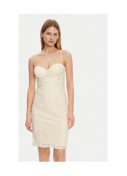 Rochie bodycon cu siret pe spate