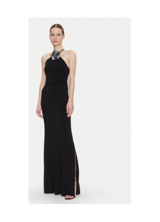 Rochie de seara lunga cu model uni