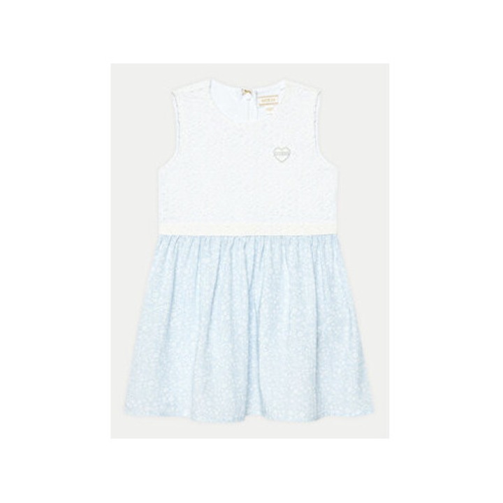 Rochie fara maneci cu decolteu rotund