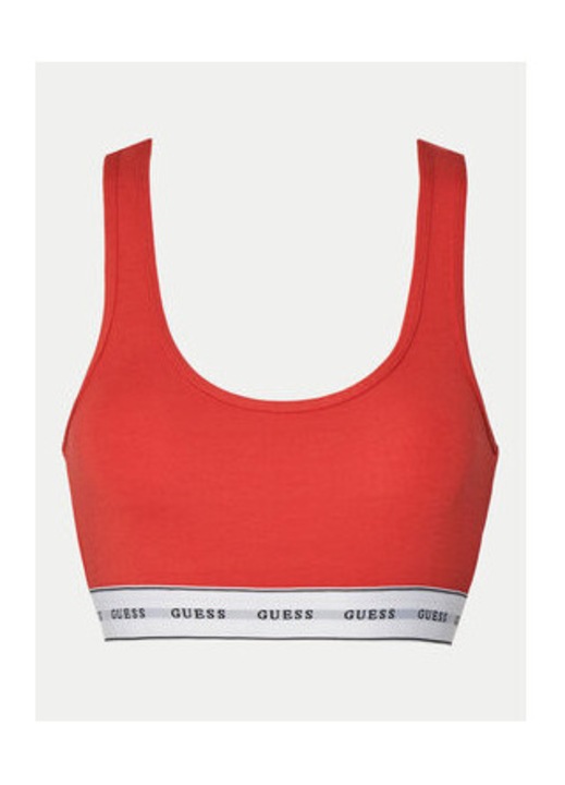 Bustiera din amestec de bumbac cu banda logo