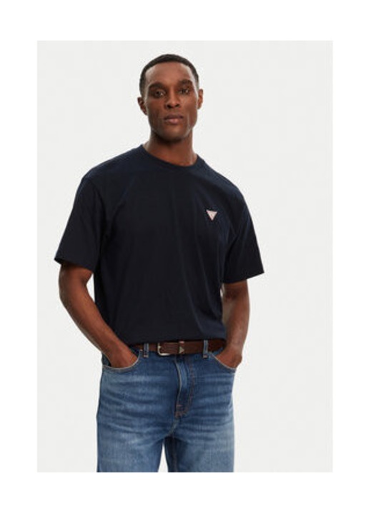 Tricou din bumbac cu monograma discreta, XS INTL