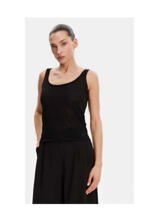 Top de dama, cu decolteu rotund, 2XL INTL