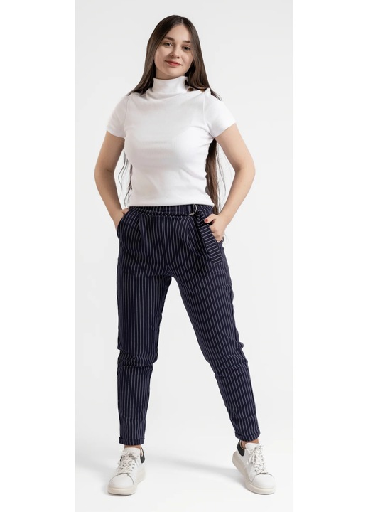 Pantaloni cu imprimeu pentru dame