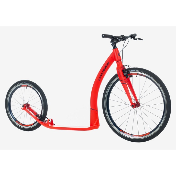 Crussis One Cobra 4.2 roller, alumínium, állítható hasmagasság, 26"/20" kerekek, súly 7, 635 kg