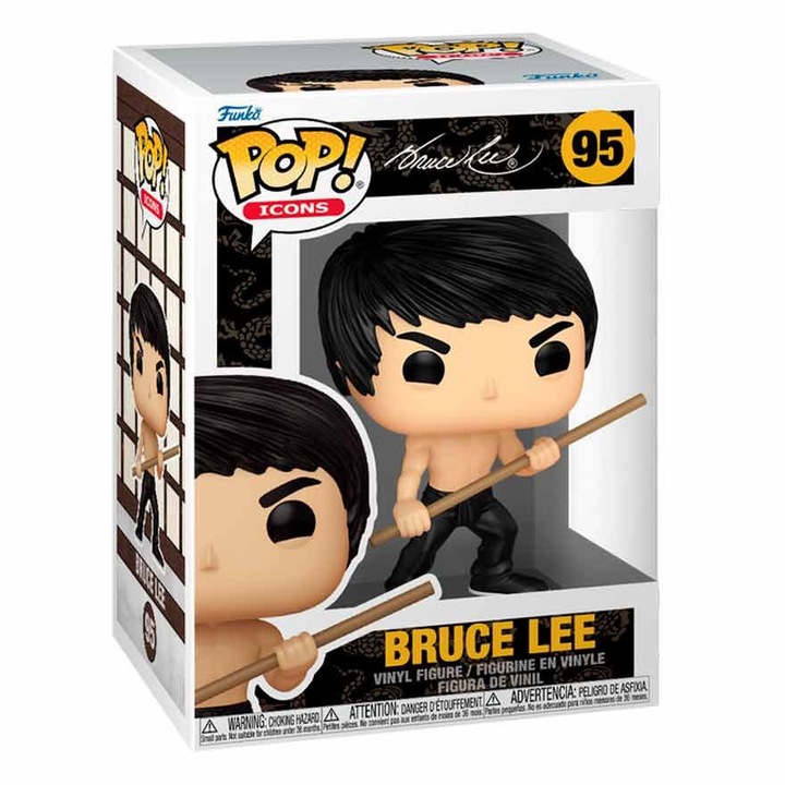 Figurina Funko Pop, Bruce Lee, Dinamic, 10 cm