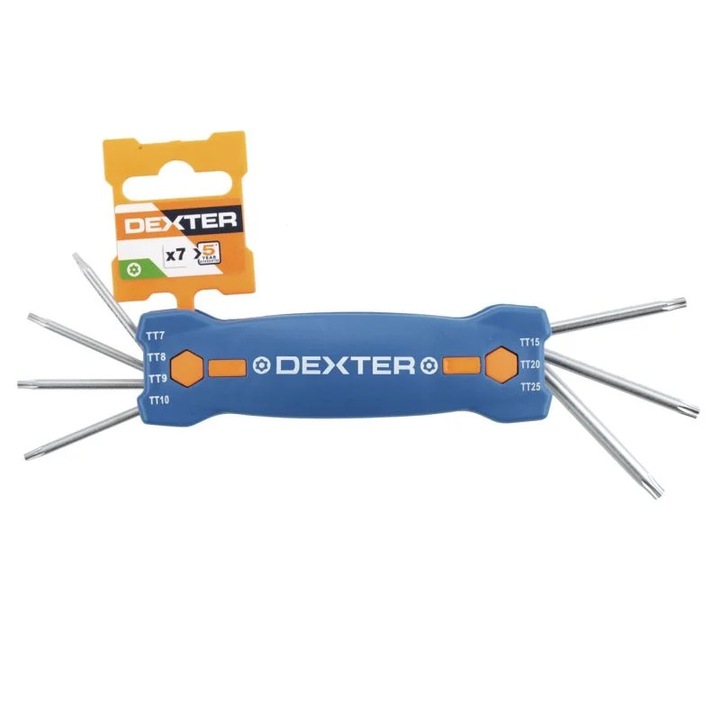 Set 7 chei imbus Dexter, torx, 7 - 25 mm