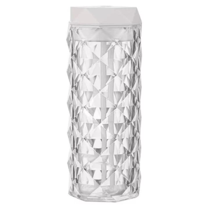 Umidificator de aer, Zola®, pentru birou/camera, cablu USB, roz