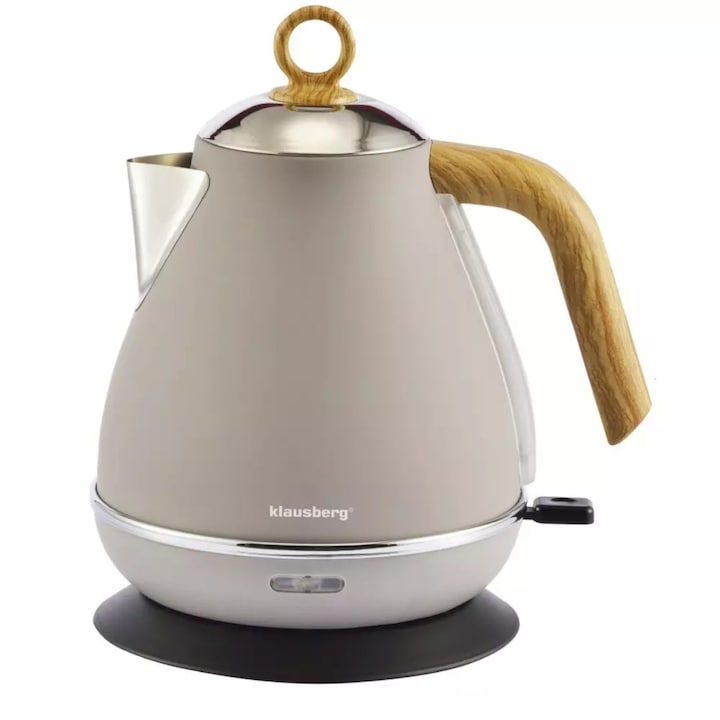 Fierbator de apa electric Amica KF 6011, 1.5 l, 2200 W Alb