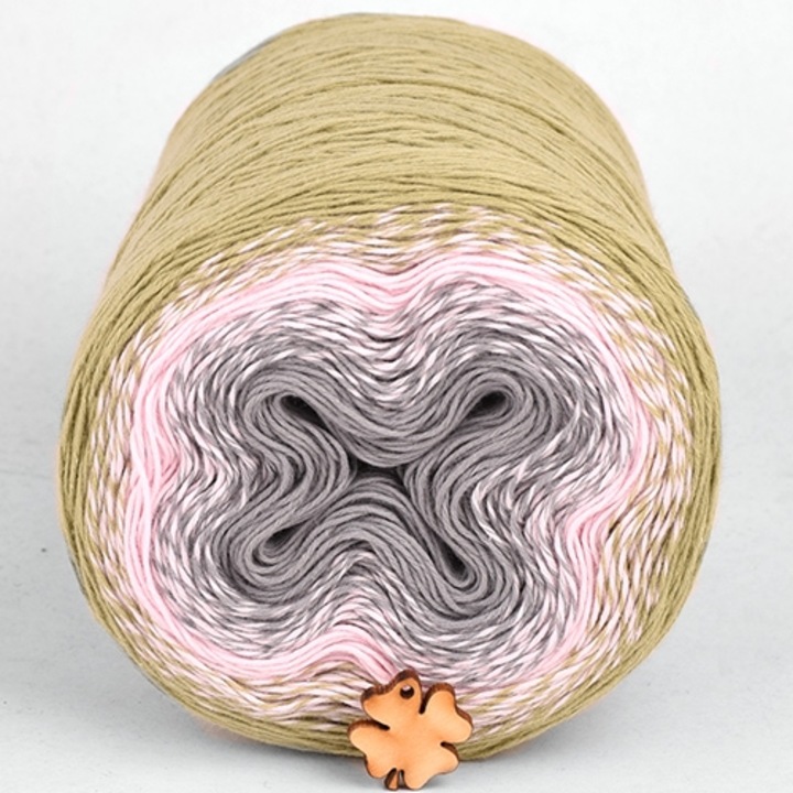 Fir textil Stenli Cotton Cake 250g/1000m, multicolor - cod 404