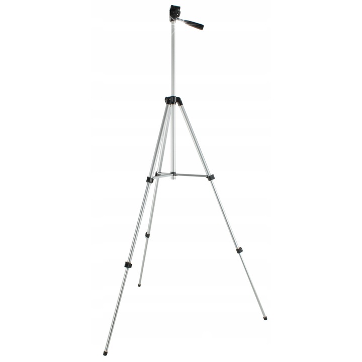 Статив 133 см, Izoxis, комплект 4 в 1, с пилот, държач за телефон, камера, чанта