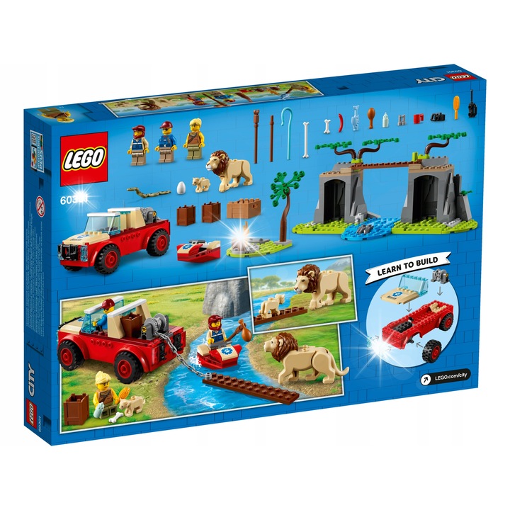 LEGO City 60301 Комплект Камион, 4+ години, 3 фигурки, многоцветни, 6x14x7 см