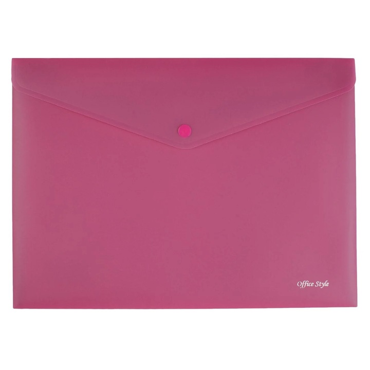 Mapa cu Capsa A4 Soft Touch Cherry