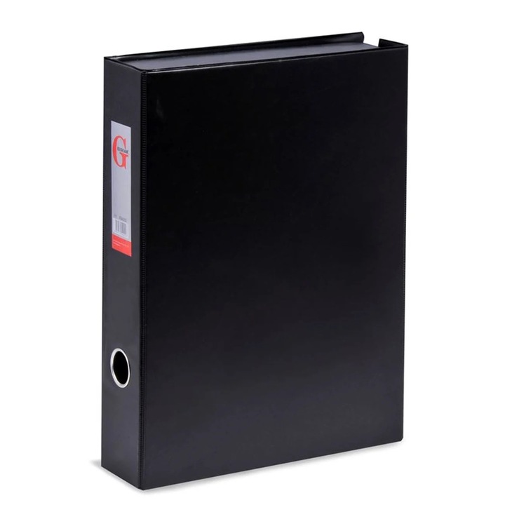 Mapa Neagra din Plastic cu Capsa 33x24x6cm