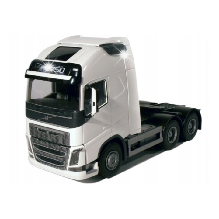 Volvo FH16, Emek, fehér, 250x100 mm, 1:25-ös modell