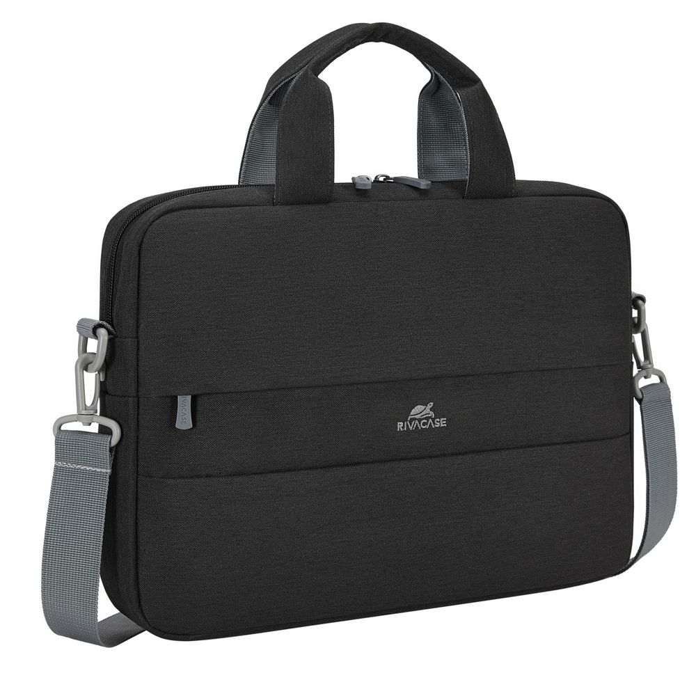 Geanta laptop RivaCase 7522 anti-furt 14", neagra, 370x270x60mm
