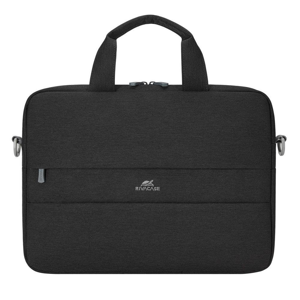 Geanta laptop RivaCase 7522 anti-furt 14", neagra, 370x270x60mm