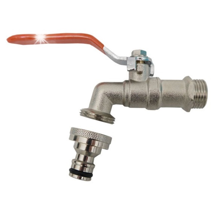 Kerti csaptelep, Bradas, GKK0434 modell, 3/4", 1"-es kifolyóval