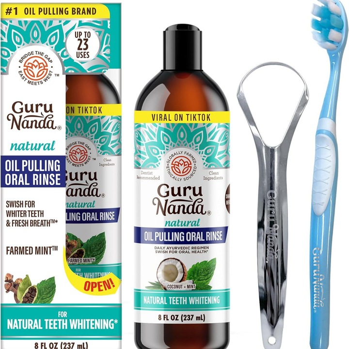 Fogfehérítő készlet, Friss légzés, fehérítő szájmosó