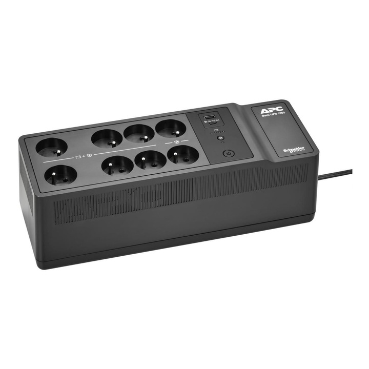 UPS APC BACK-UPS 1050VA 8 prize 230V, USB Type-C și A