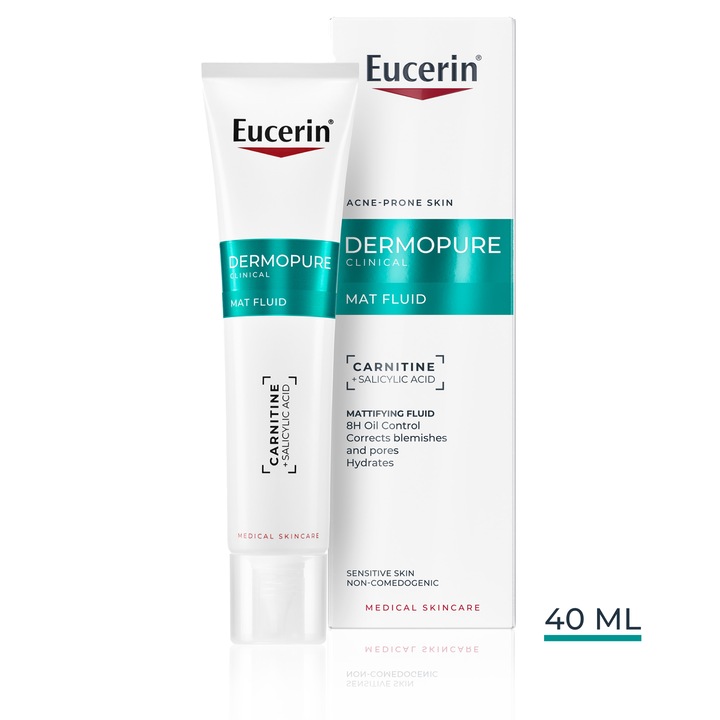 Eucerin DermoPure Mattító arckrém, 40 ml