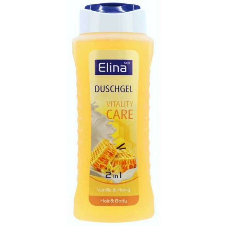 Vitality Care Elina Med 2 az 1-ben tusfürdő és sampon, 300ml