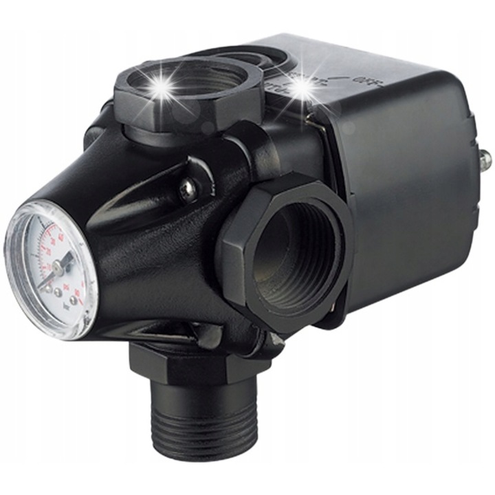 IBO PC-2 превключвател с манометър, 230V, 1GZ, 1.6-4.6 Bar