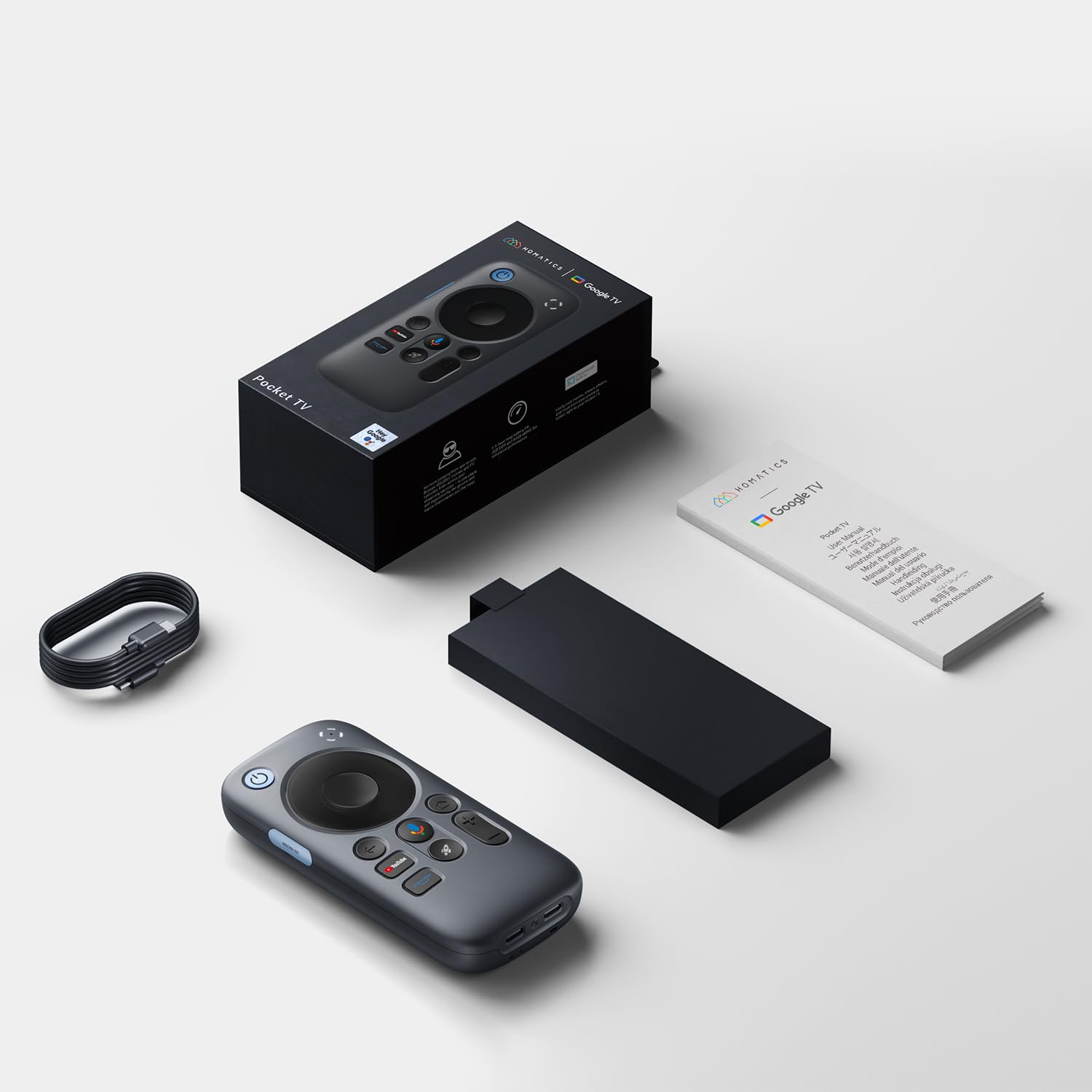RayNeo Pocket TV - Dispozitiv GTV portabil certificat, (nu este