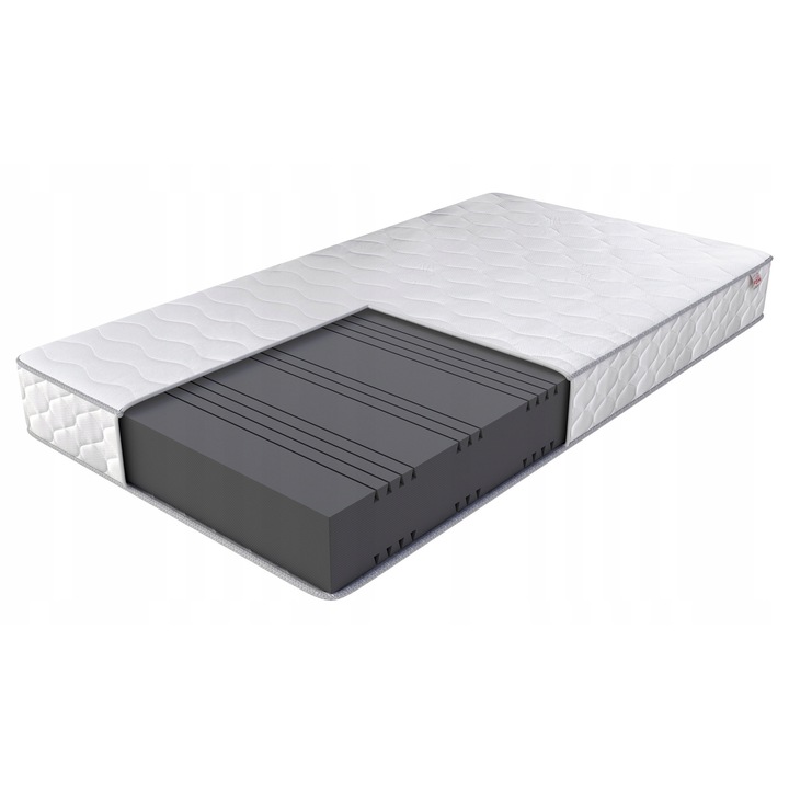 SPIJZDROWO matrac 90x200 cm, H2, rózsaszín, 20 cm, Oeko-Tex minősítésű