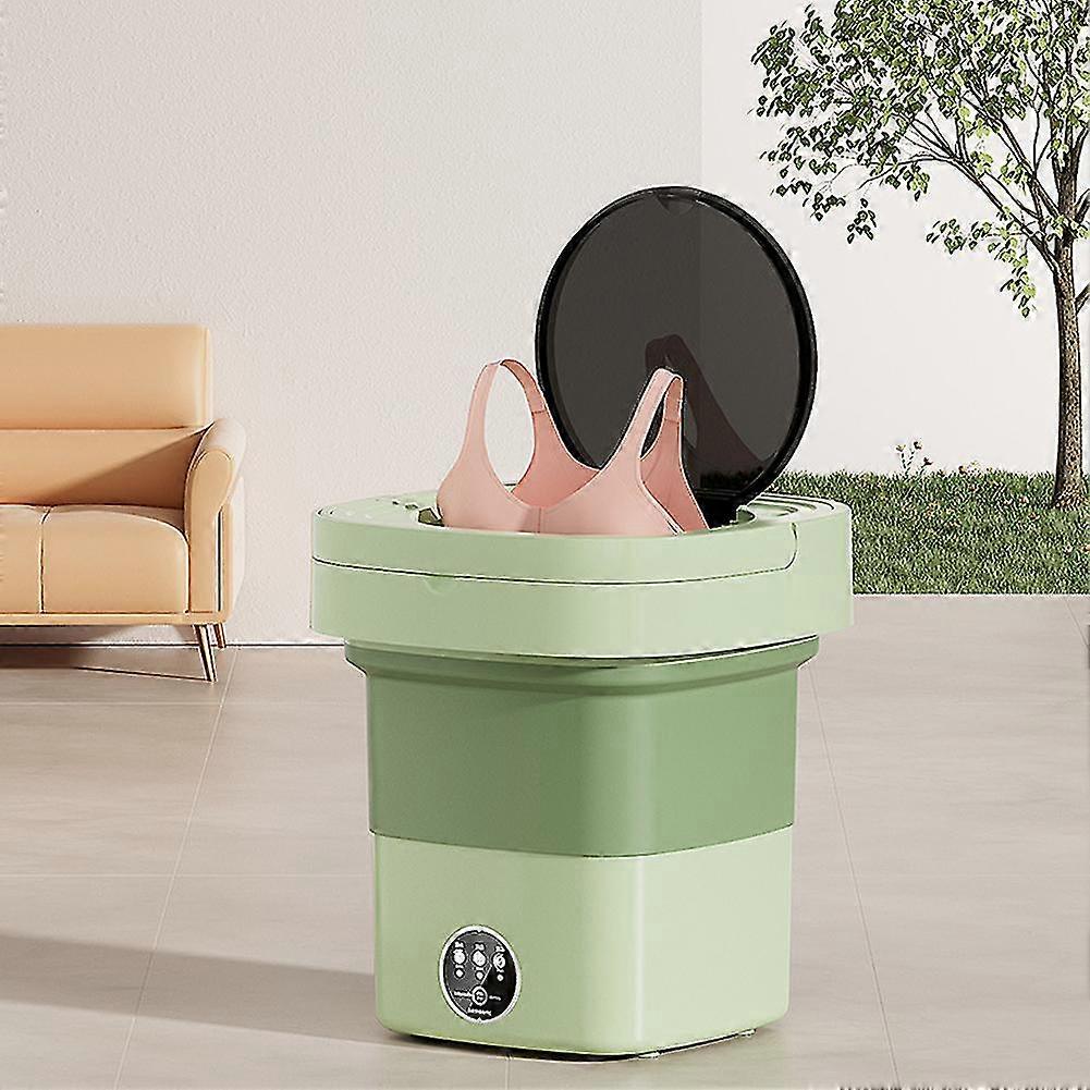 Masina de spalat rufe pliabila 11l cu centrifuga, pentru lenjerie, violet, 31x22x22cm
